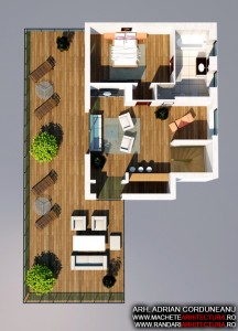 Randari Interior 3d apartament