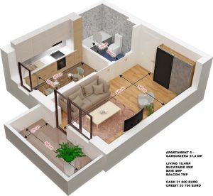 Randari 3d Interior Apartamente