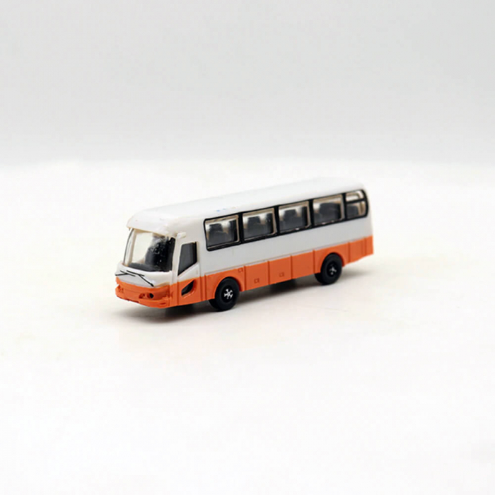 macheta autobuz portocaliu