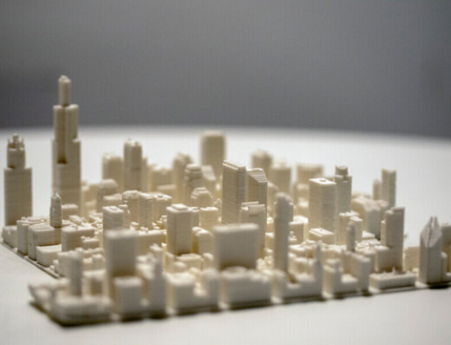 Machete de Urbanism Printate 3D