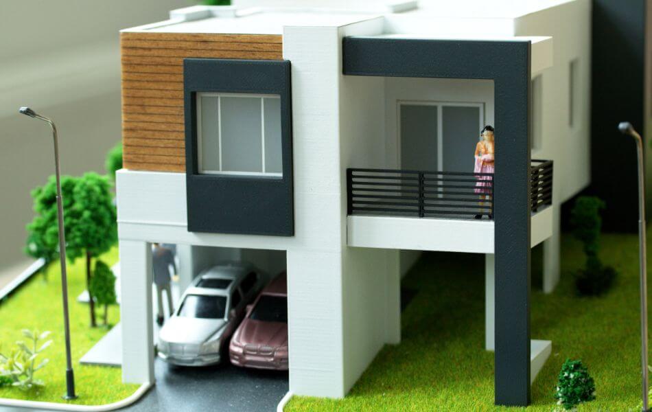 macheta casa duplex
