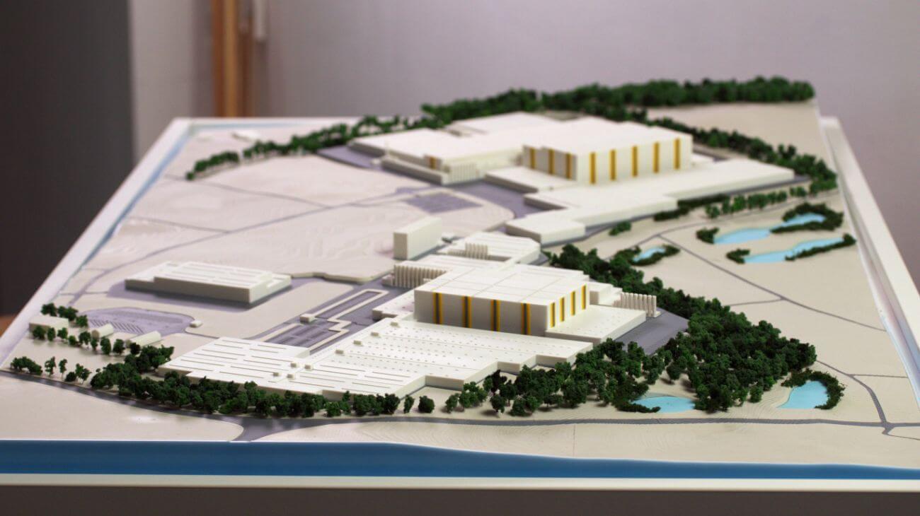 macheta aehitectura complex industrial