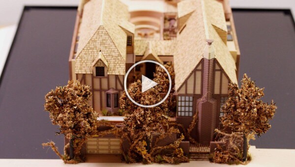 Macheta Casa stil Tudor