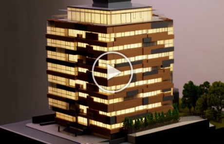 Macheta Cladire Apartamente