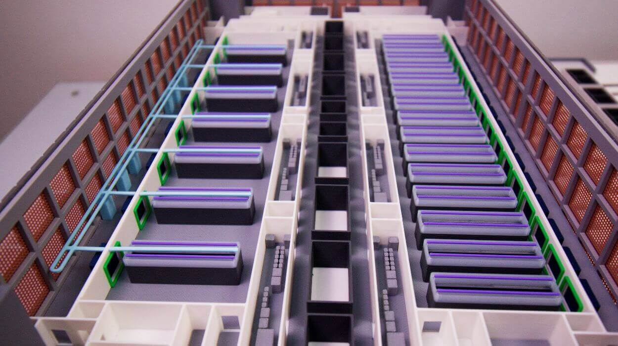 macheta centru date servere