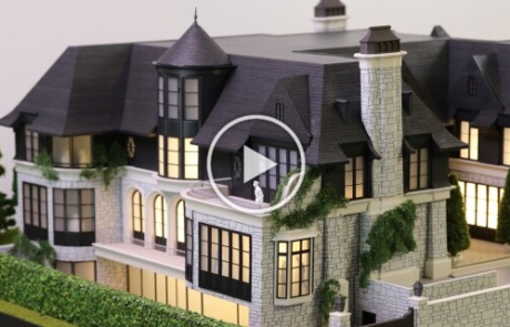 Casa de Piatra Machetă de arhitectură