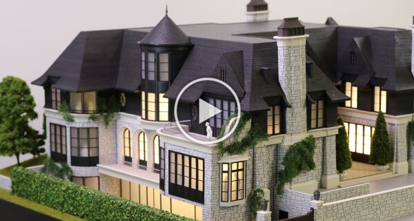 Casa de Piatra Machetă de arhitectură